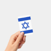 Badge Drapeau d'Israël (Manuel / portable)