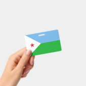 Badge Drapeau Djibouti (Manuel / portable)