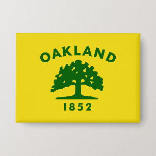 Badge Drapeau d'Oakland, Californie