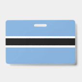 Badge Drapeau du Botswana (Arrière)