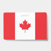 Badge Drapeau du Canada (Arrière)