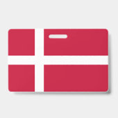 Badge Drapeau du Danemark (Arrière)