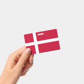 Badge Drapeau du Danemark (Manuel / portable)