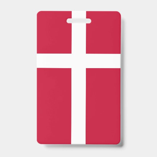 Badge Drapeau du Danemark (Avant)