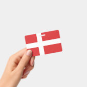 Badge Drapeau du Danemark (Manuel / portable)