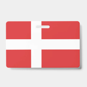 Badge Drapeau du Danemark