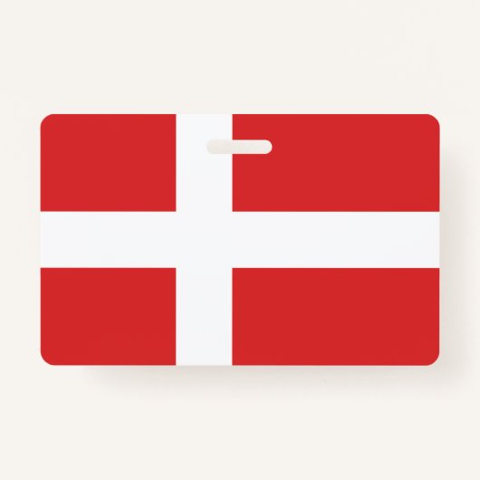 Badge Drapeau du Danemark (Devant)