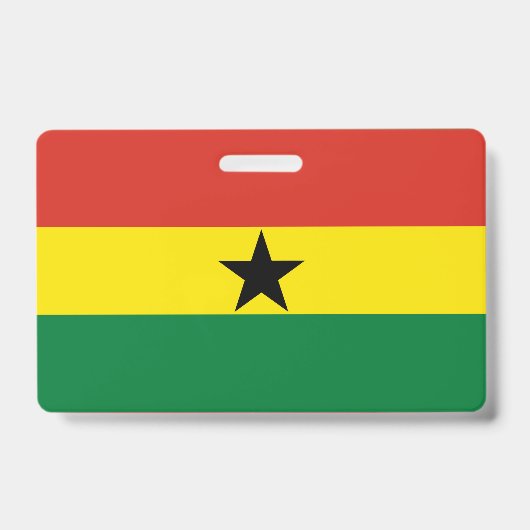 Badge Drapeau du Ghana (Avant)