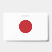 Badge Drapeau du Japon (Arrière)