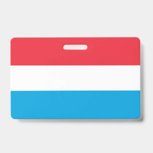 Badge Drapeau du Luxembourg