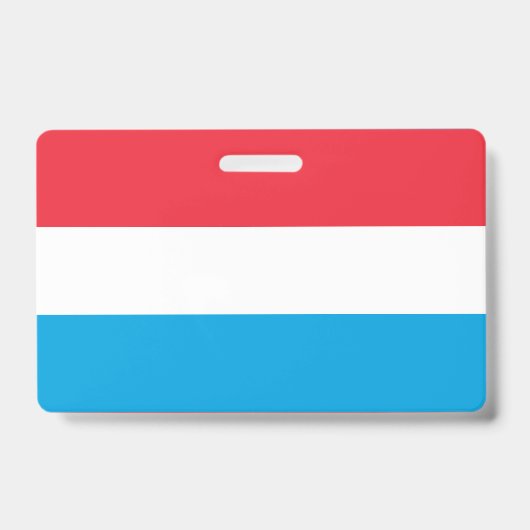 Badge drapeau du Luxembourg (Avant)