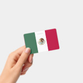 Badge Drapeau du Mexique (Manuel / portable)