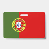 Badge Drapeau du Portugal (Arrière)