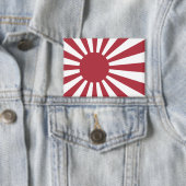 Badge Drapeau du soleil levant impérial du Japon, Edo à  (Insitu)