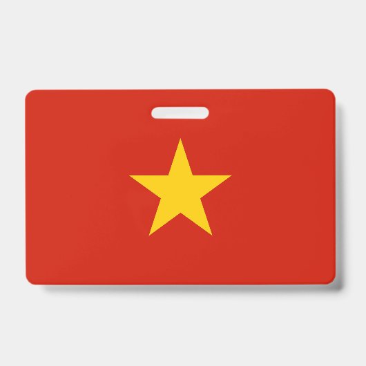 Badge Drapeau du Vietnam (Avant)