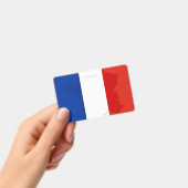 Badge drapeau français (Manuel / portable)