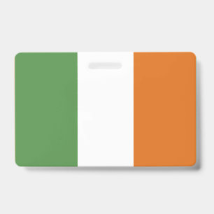 Badge Drapeau irlandais