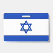 Badge Drapeau Israël (Arrière)