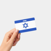 Badge Drapeau Israël (Manuel / portable)