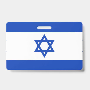 Badge Drapeau Israël