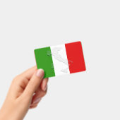 Badge Drapeau italien (Manuel / portable)