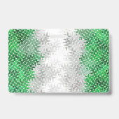 Badge Drapeau Personnalisable Grayromantic Pride Boho (Arrière)