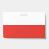 Badge Drapeau polonais (Dos)