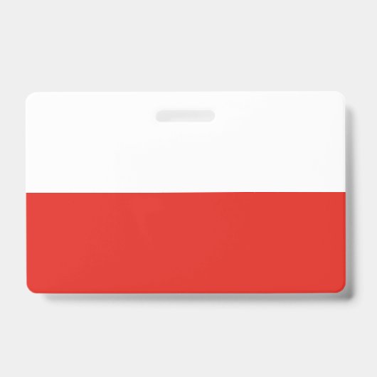 Badge Drapeau polonais (Face)