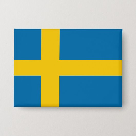 Badge Drapeau suédois (Recto)