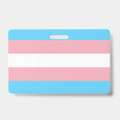 Badge Drapeau transgenre (Arrière)