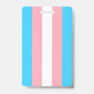 Badge Drapeau Transgenre Personnalisé