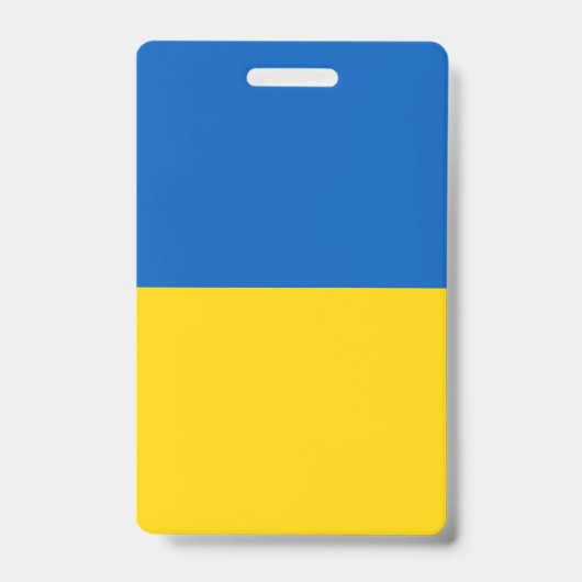 Badge Drapeau ukrainien (Avant)