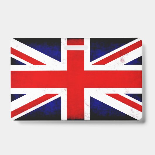 Badge Drapeau Union Jack britannique (Avant)