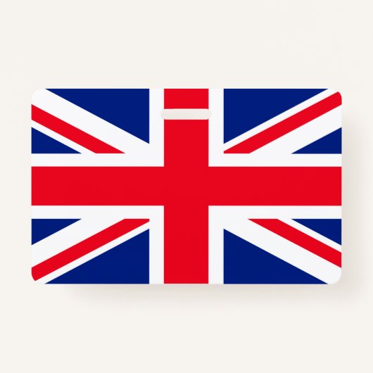 Badge Drapeau Union Jack du Royaume-Uni (Devant)