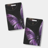 Badge Dreamy Butterfly Motif (Avant & arrière)