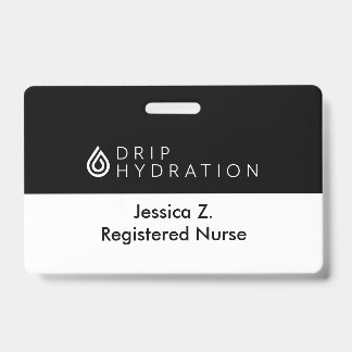 Badge Drip & CMD 2025 (avant et arrière)