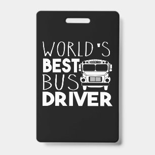 Badge Driver du Meilleur Bus