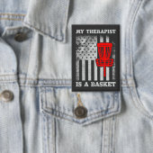 Badge Drôle Américain Ultimate Frisbee Citation (Insitu)