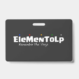 Badge Drôle des paroles d'alphabet