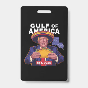 Badge Drôle Trump Golfe De Nous Amérique 2025 Trump