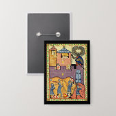 Badge Dropping Rocks, Manesse de Codex du XIVe siècle (Recto/Verso)