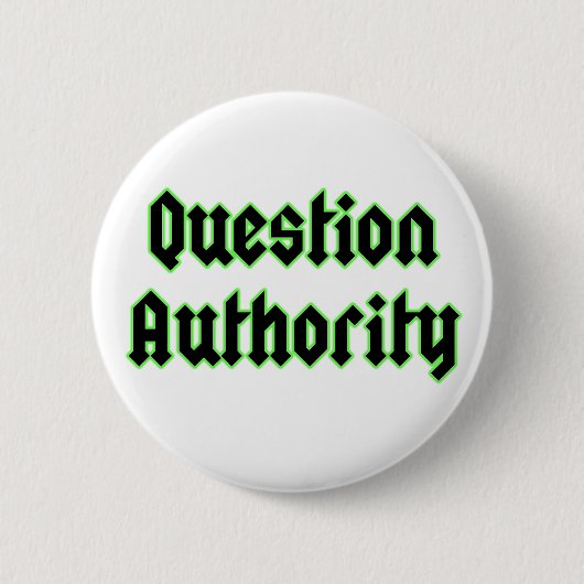 Badge du bouton de l'autorité de question (Devant)