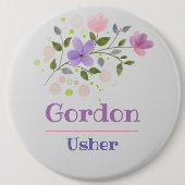 Badge du bouton Usher (Devant)