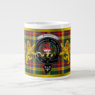 Badge du clan Buchanan et Mug Tartan Jumbo