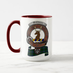 Badge du clan Davidson Combo15oz Mug