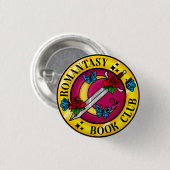 Badge du club de lecture Romantasy (Devant & derrière)