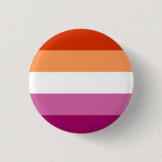 Badge du drapeau de la fierté lesbienne (Devant)