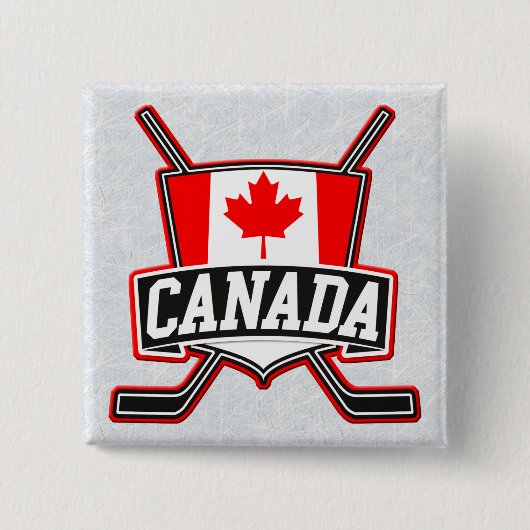 Badge du logo canadien de hockey (Devant)