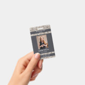 Badge du membre de l'établissement ou de l'entrepr (Manuel / portable)