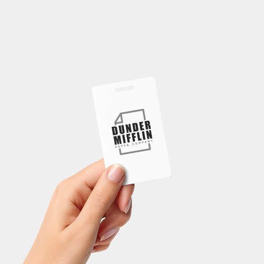 Badge Dunder Mifflin (Manuel / portable)